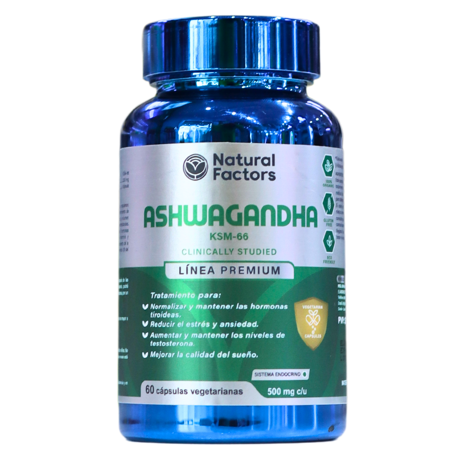 Ashwagandha KSM-66 🌿✨ Potencia tu Bienestar